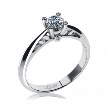 COUPLE zásnubný prsteň, Veľkosť prsteňa 59 | Kód: 6864023-0-50-1