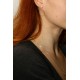 NM LHE011 silber Ohrringe mit kubisch Zirkonia