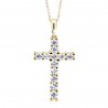 Cutie Jewellery Z6010y přívěsek křížek s brilianty